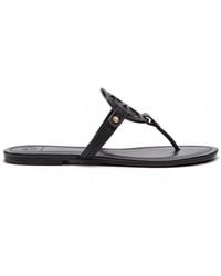 Tory Burch - Ladies Leather Miller Sandals, Brand - Lyst