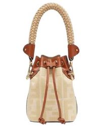 Fendi - Drawstring Cross Body Bucket Bag - Lyst