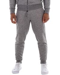 BOSS - Striped Cuff Drawstring Sweatpants - Lyst