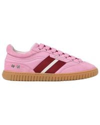 Bally - Palmy Leather Low-Top Sneakers, Brand Size 36 Us - Lyst