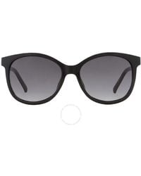 Guess Factory - Smoke Gradient Cat Eye Sunglasses Gf0394 01b 56 - Lyst