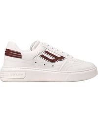 Bally - Triumph Low-Top Leather Sneakers, Brand Size 10 Us - Lyst