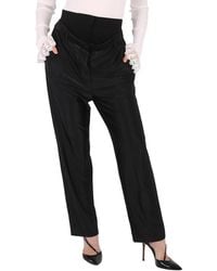 Burberry - Ladies Lombardy Double-Waisted Jersey Pants, Brand Size 6 (Us - Lyst