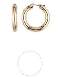 Roberto Coin - 18k Yellow Gold Round Hoop Earrings - Lyst