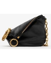 Burberry - Small Knight Chain-Linked Puffy Shoulder Bag - Lyst