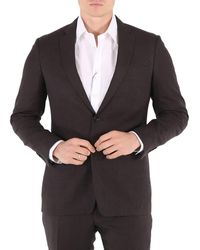Burberry - Slim Fit Puppytooth Check Wool Suit - Lyst