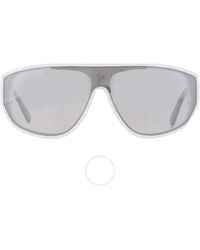 Moncler - Tronn Smoke Mirror Shield Sunglasses Ml0260-f 21c 00 - Lyst