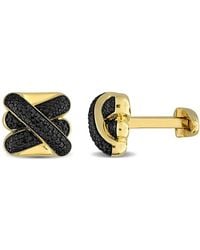 Created Forever - 4/5Ct Tdw Diamond Crossover Cufflinks - Lyst