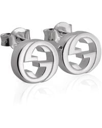 Gucci - Interlocking G Earrings - Lyst