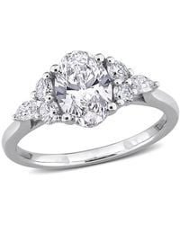Created Forever - 1 5/8Ct Tw Multi-Shaped Lab-Grown Diamond Engagement Ring - Lyst