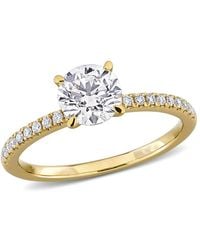 Created Forever - 1 1/6Ct Tw Lab-Grown Diamond Solitaire Engagement Ring - Lyst