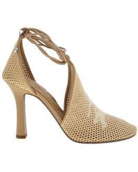 Burberry - D'Orsay Mesh Tie Pumps, Brand Size 37 Us - Lyst