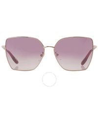 Chopard - Purple Butterfly Sunglasses Schf76v A39v 59 - Lyst