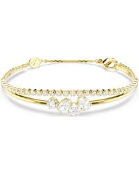 Swarovski - Mesmera Bracelet, Mixed Cuts, 18K Finish - Lyst