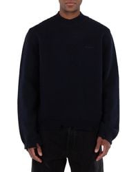 Ambush - Felted Knit Distressed Jumper - Lyst