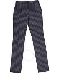 Burberry - Classic Fit Pinstriped Wool Tailored Trousers - Lyst