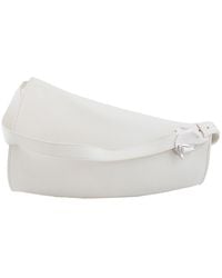 Burberry - Large Leather Horn Bag - Lyst