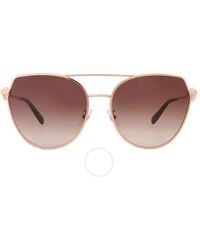 Chopard - Brown Gradient Butterfly Sunglasses Schc87s 08fc 60 - Lyst