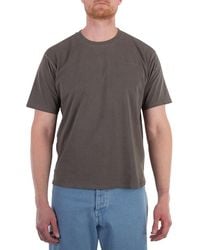 Nanushka - Asphalt Reece Logo Cotton T-Shirt - Lyst