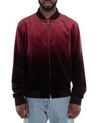 BOSS - Hanry Ombre Velvet Bomber Jacket, Brand Size 50 Us - Lyst