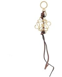Loewe - Tan Anagram Charm - Lyst