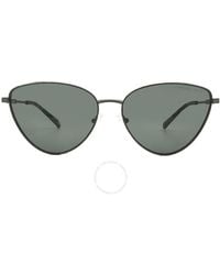Michael Kors - Cortez Green Cat Eye Sunglasses Mk1140 18943h 59 - Lyst