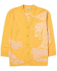 Burberry - Equestrian Knight Cashmere Sweater - Lyst