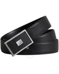 dunhill - 30Mm Automatic Leather Legacy Buckle Belgrave Belt, - Lyst