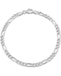 Amour - 3.8Mm Flat Figaro Chain Bracelet - Lyst