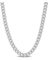 Amour - 6.5Mm Curb Link Chain Necklace - Lyst