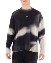 A_COLD_WALL* - A Cold Wall Gradient Crew Knit Pullover Sweater - Lyst