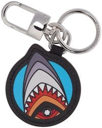 Montblanc - Meisterstuck Soft Grain Shark Key Fob - Lyst