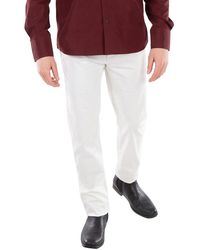 BLACK LABEL CRESTBRIDGE - Straight-Leg Cotton-Blend Trousers, Brand Size 76 (Waist - Lyst