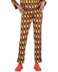 La DoubleJ - Cotton Jacquard Knit Leisure Jogger - Lyst