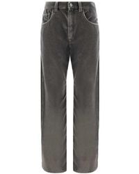Brunello Cucinelli - Dark Relaxed Trousers, Brand Size 44 (Us - Lyst