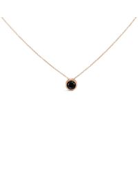 Haus of Brilliance - 14K Rose 3 1/2 Cttw Bezel-Set Round Diamond Solitaire Pendant Necklace - Lyst