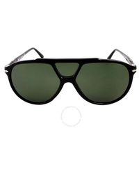 Persol - Green Pilot Sunglasses - Lyst