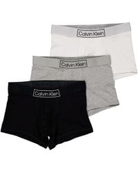Calvin Klein - 3 Pack Reimagine Heritage Cotton Trunks - Lyst