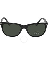 Persol - Green Rectangular Sunglasses Po3291s 95/31 - Lyst