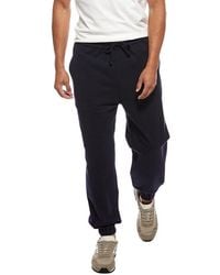 Brunello Cucinelli - Dark Cotton Blend Trousers, Size Small - Lyst