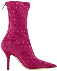 Paris Texas - Pink Ruby Holly Mama Ankle Boots - Lyst