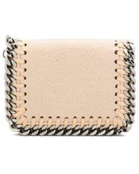 Stella McCartney - Falabella Tri-Fold Flap Wallet - Lyst