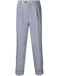Brunello Cucinelli - Light Pleated Trousers With Cuffs, Brand Size 54 (Us - Lyst