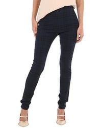 Burberry - Midnight Check Print Stretch Jersey Leggings - Lyst