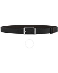 dunhill - Reversible 30Mm Chassis Leather Belt, - Lyst