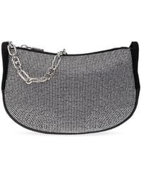 Michael Kors - Small Kendall Embellished Suede Shoulder Bag - Lyst