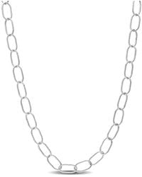 Amour - Twisted Rolo Chain Necklace - Lyst