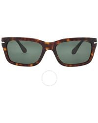 Persol - Rectangular Sunglasses Po3301s 24/31 57 - Lyst
