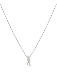 Swarovski - Hyperbola Pendant 2 Band Rhodium Shiny - Lyst