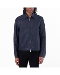 Ferragamo - Ferragamo Linen Blouson Jacket - Lyst